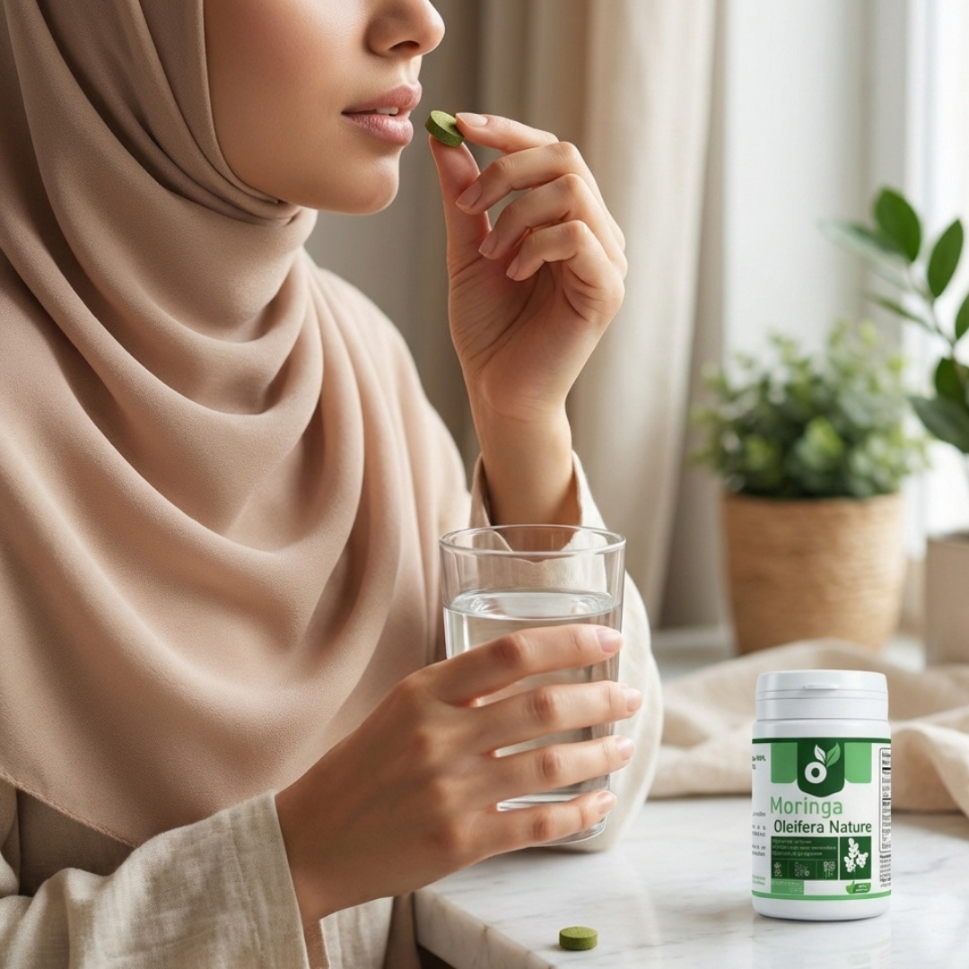 Comprimés de Moringa brut